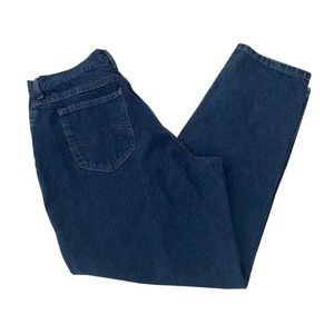 Vintage‎ Lee High Waisted Mom Jeans-16 SHORT
